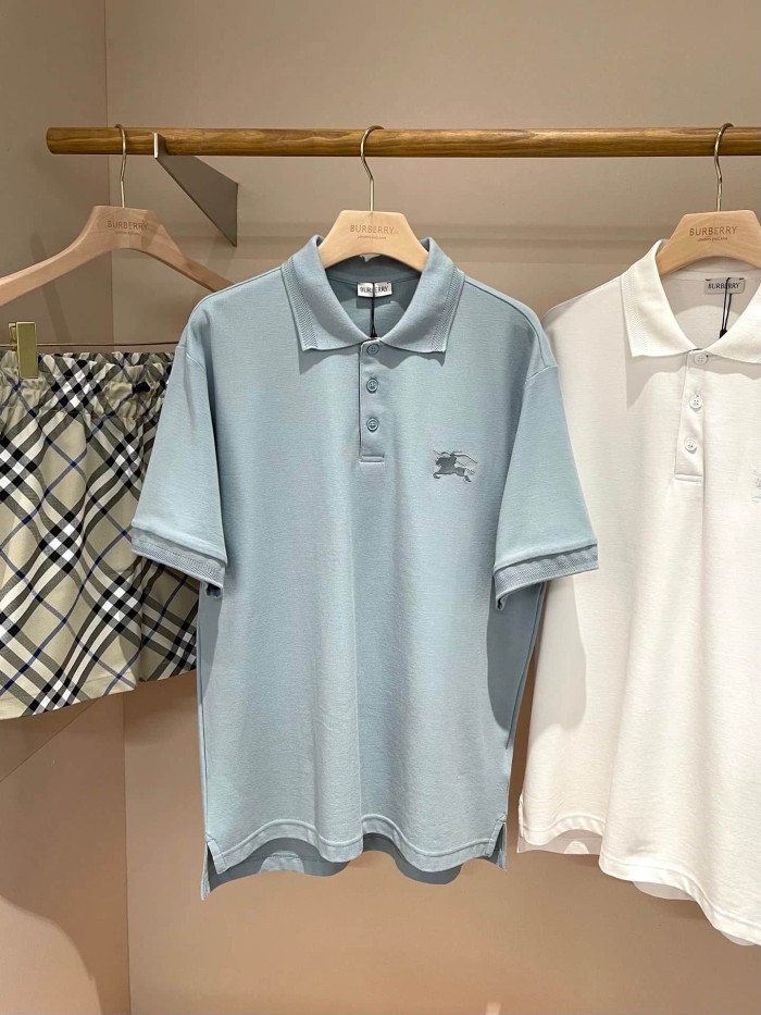 1:1 quality version Check Placket Embroidered Polo Tee 8 colors 29069300