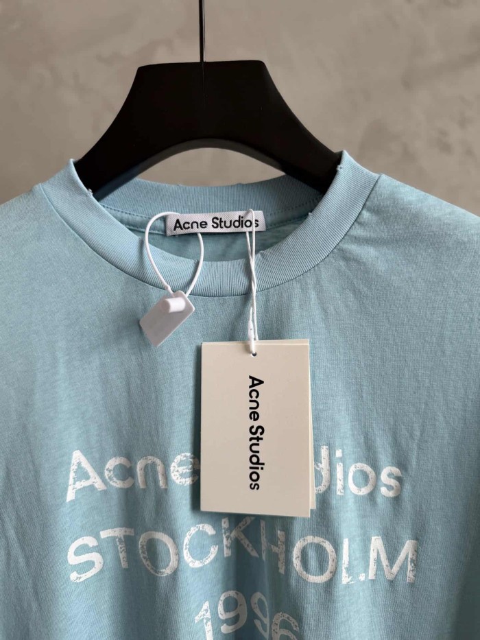1:1 quality version Stockholm 1996 Print Washed Long Sleeve T-shirt 5 colors 29069248