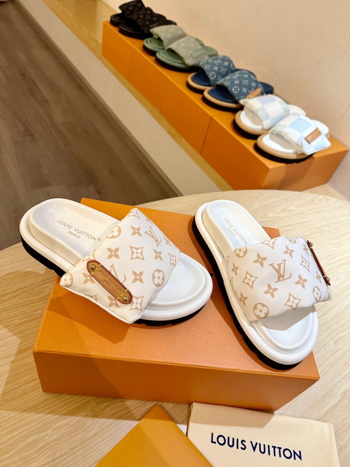 1:1 quality version 3D Logo Floral Velcro Sandals 10 colors 28661452