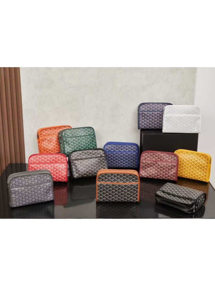 1:1 quality version Orange Monogram Canvas Shell Clutch Bag 12 colors 29082221
