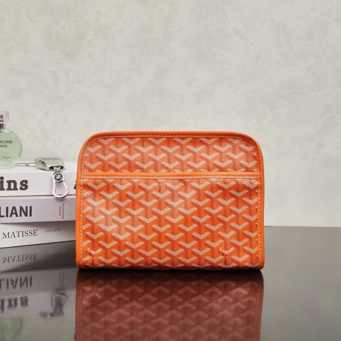 1:1 quality version Orange Monogram Canvas Shell Clutch Bag 12 colors 29082221