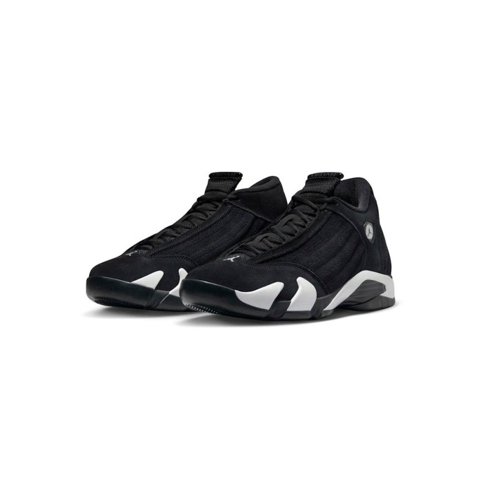 [plus-size shoes] @j14 Black White Panda Retro Basketball Shoes 29082303