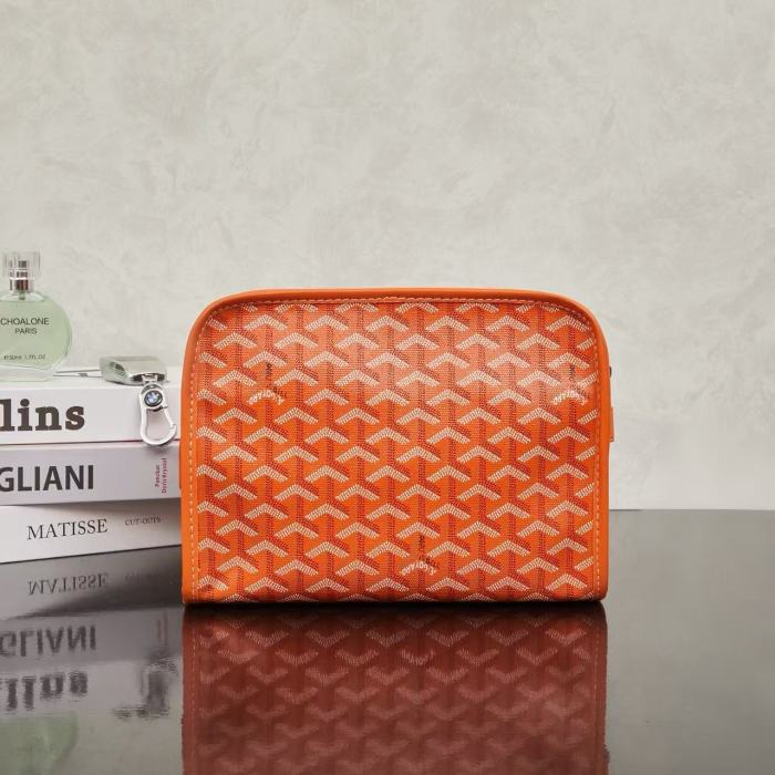 1:1 quality version Orange Monogram Canvas Shell Clutch Bag 12 colors 29082221