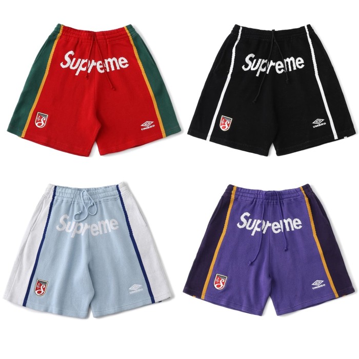 1:1 quality version Co-branded Umbro Color Block Knitted Shorts 4 colors 29085893