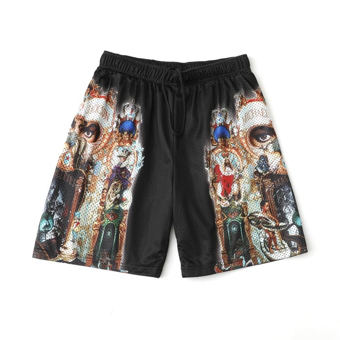 1:1 quality version Co-branded Michael Jackson Portrait Printed Mesh Shorts 3 colors 29085896
