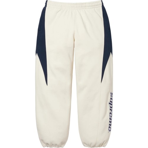 1:1 quality version Split Splicing Color Contrast Letter Embroidered Sweatpants 3 colors 29085896