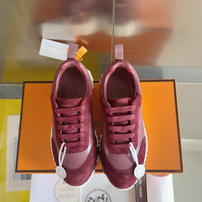 [plus-size shoes]Bouncing Genuine Leather Couple Style Sneakers 14 colors 29085445