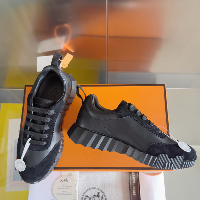 [plus-size shoes]Bouncing Genuine Leather Couple Style Sneakers 14 colors 29085445