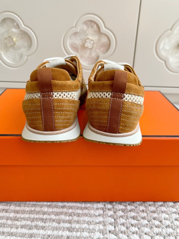 Gymnastics H Crochet Mesh Low-Top Couple-style Retro German Training Sneakers 4 colors 29086950