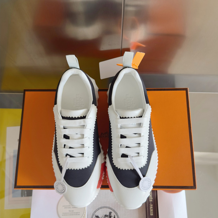 [plus-size shoes]Bouncing Genuine Leather Couple Style Sneakers 14 colors 29085445
