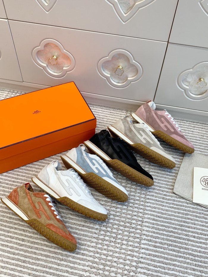 Gymnastics Genuine leather & Suede desperately Low-Top Couple-style German Training Sneakers 6 colors 29085961