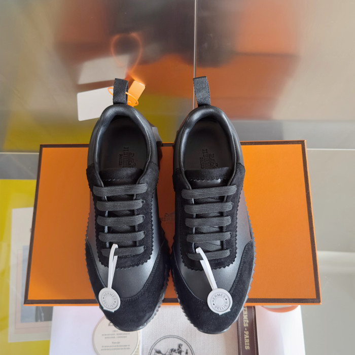 [plus-size shoes]Bouncing Genuine Leather Couple Style Sneakers 14 colors 29085445