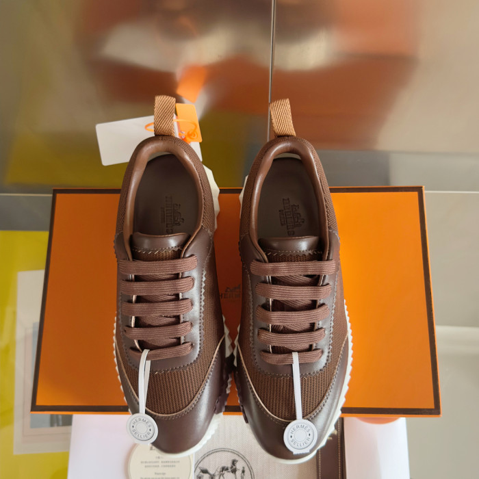 [plus-size shoes]Bouncing Couple Style Genuine leather& Mesh Breathable Casual Sneakers 7 colors 29085338