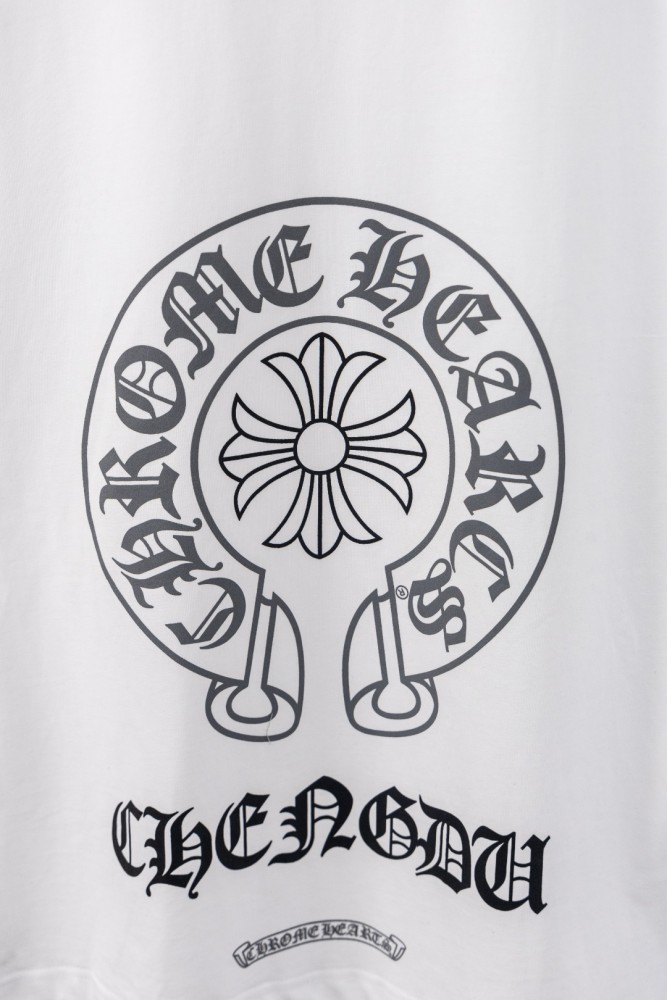 1:1 quality version Oversized Vintage Black/White Horseshoe Logo Pocket T-Shirt 2 colors 29089743