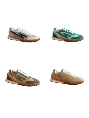 Gymnastics Genuine leather & Suede desperately Couple-style German Training Sneakers 4 colors 29089644
