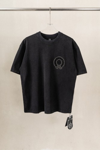 1:1 quality version Heavyweight Washed Black 3D Print Short Sleeve T-Shirt 29089707