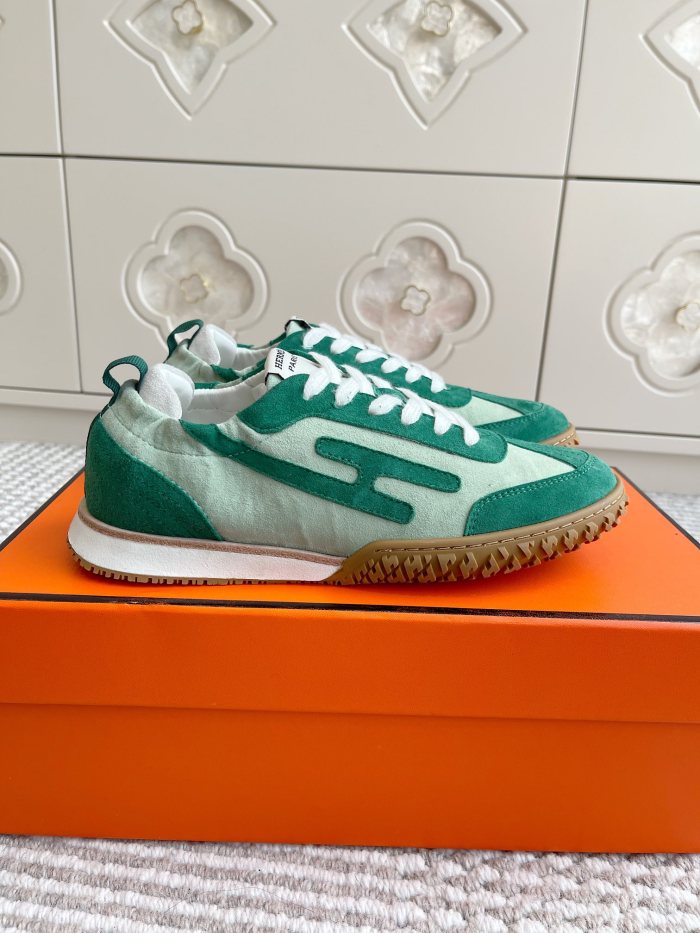 Gymnastics Genuine leather & Suede desperately Couple-style German Training Sneakers 4 colors 29089644