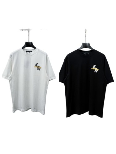 1:1 quality version Oversized Streetwear Washed Gothic Multi-Print T-Shirt 2 colors 29089893
