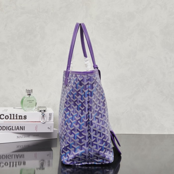 1:1 qualituy verson Monogram Coated Canvas Tote Bag With Pouch Waterproof Top Handle Shoulder Bag 4 colors 29092298