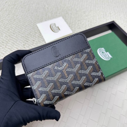 Monogram Coated Canvas Zip Around Wallet Card Organizer 10 colors 29092363