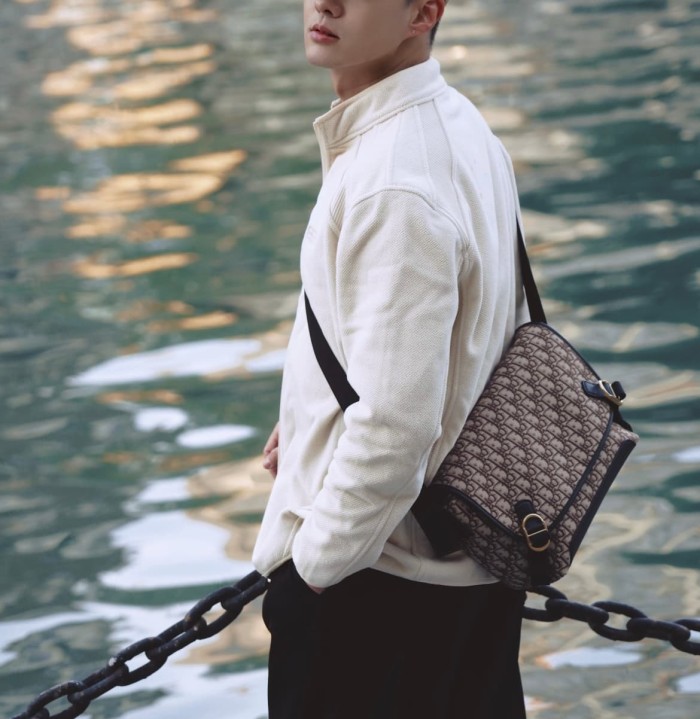 1:1 qualituy verson Oblique Monogram Messenger Bag Crossbody Shoulder Bag For Men 3 colors 29092536