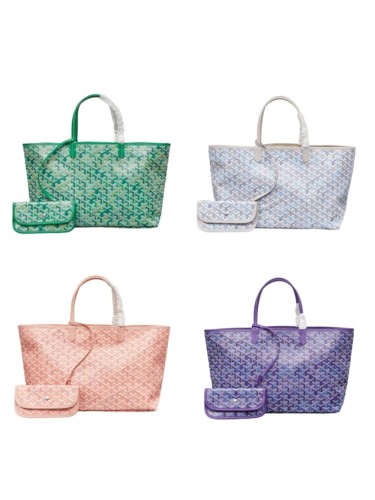 1:1 qualituy verson Monogram Coated Canvas Tote Bag With Pouch Waterproof Top Handle Shoulder Bag 4 colors 29092298