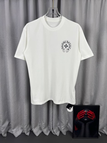 1:1 quality version White All Over Print Horseshoe Sanskrit Cross Crew Neck T-Shirt 29092012