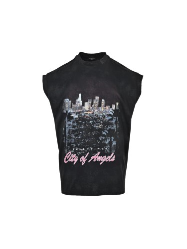 1:1 quality version 28303086 Urban Night Scene Printed Vest