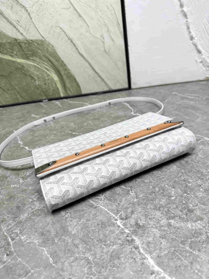 1:1 qualituy verson Monogram Clutch Bag With Wooden Bar Crossbody Shoulder Bag 10 colors 29092520