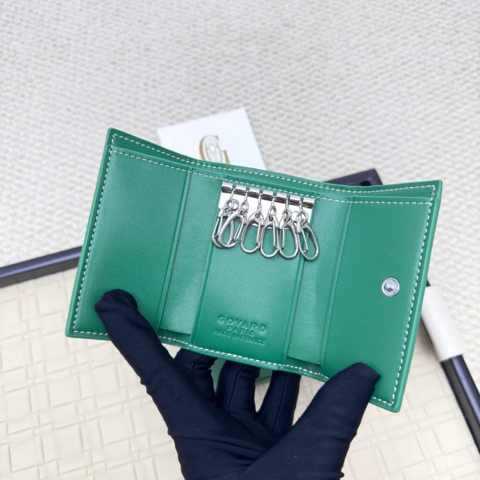 Monogram Coated Canva 3-fold Key Holder Card Holder 2 colors 29092328