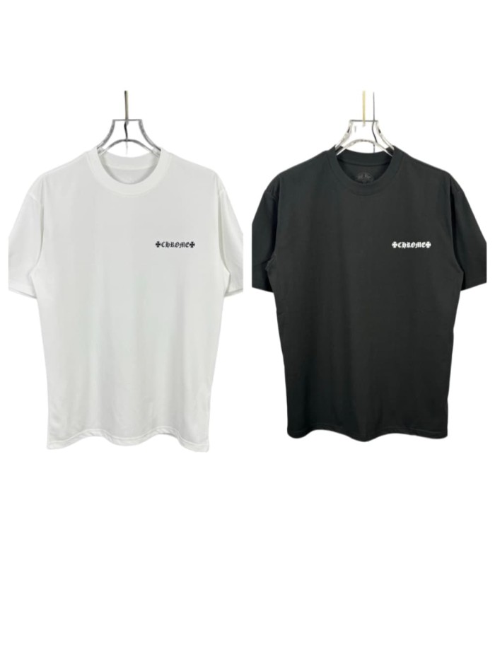 1:1 quality version All Over Print Horseshoe Sanskrit Cross Crew Neck T-Shirt 2 colors 29091986