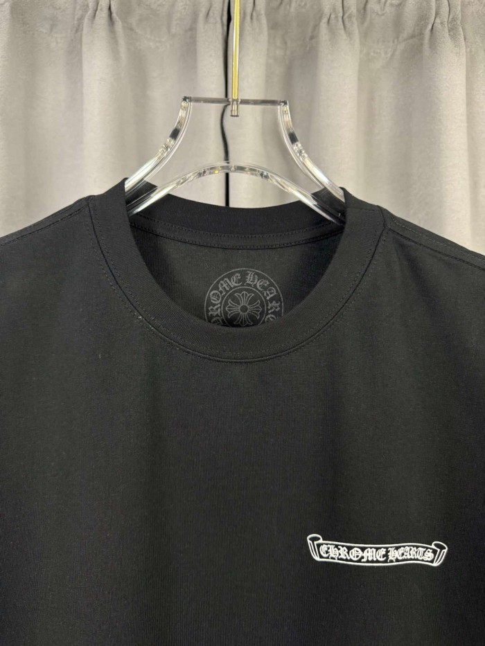 1:1 quality version Heavy Craft Rainbow Sanskrit Print On Back Crew Neck T-Shirt 29091990