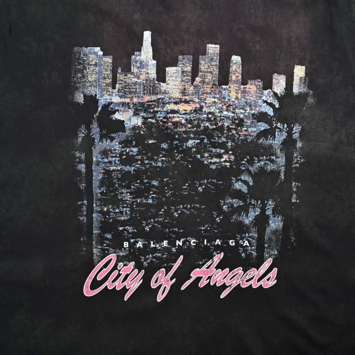1:1 quality version 28303086 Urban Night Scene Printed Vest