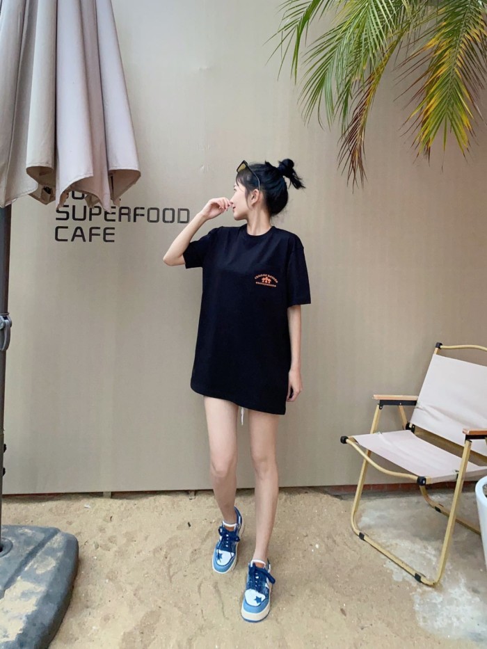 1:1 quality version Orange Triple Cross Hollywood Print Pocket T-Shirt 2 colors 29093909