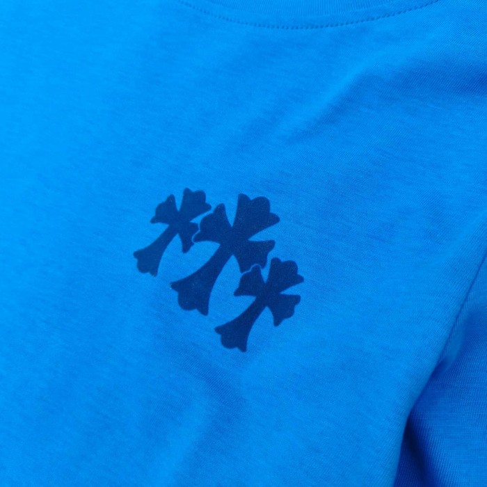 1:1 quality version Tokyo Paris Limited Embroidery Cross Flocked Cotton Long Sleeve T-Shirt 2 colors 29093461