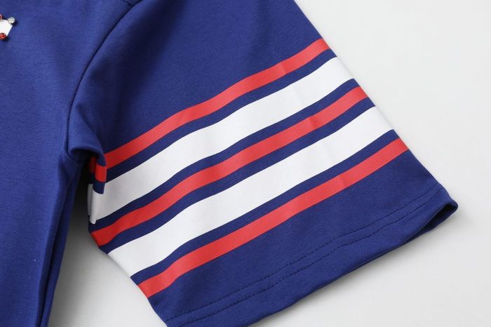 1:1 quality version Striped No.11 Rhinestone Inlaid Football Style Tee 3 colors 29093703