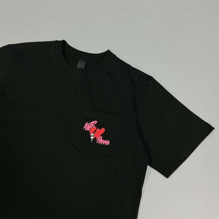 1:1 quality version Anti Promo Banana & Pom Pom Print Graffiti T-Shirt 2 colors 29093663