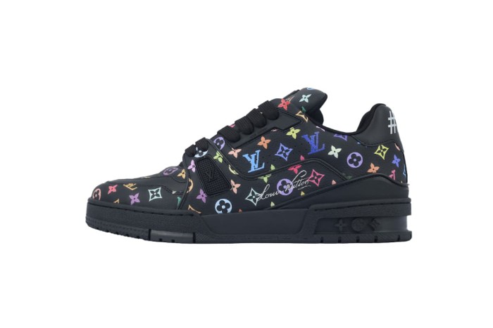 1:1 quality version L Trainer x Murakami Takashi Multicolor Monogram Sneakers 29093447