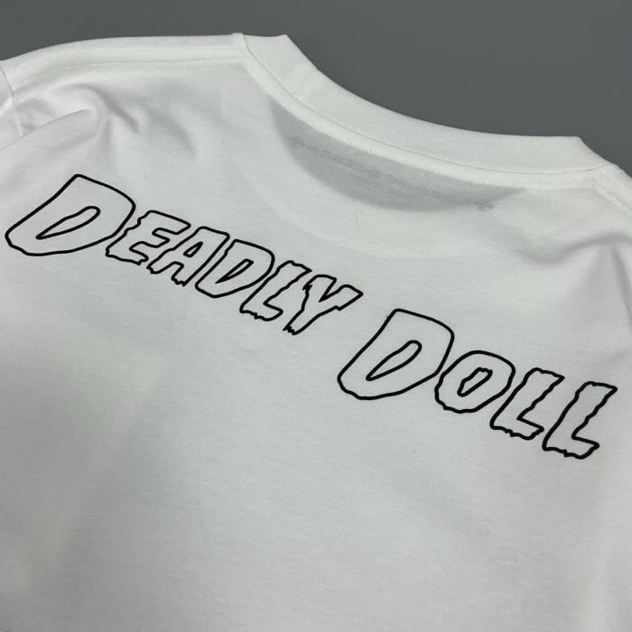 1:1 quality version Deadly Doll Limited Anime Girl Graffiti Letter Logo Long Sleeve T-Shirt 2 colors 29093677