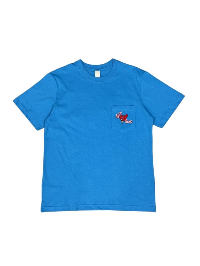 1:1 quality Oversized Anti Promo Heart Arrow Print Pocket T-Shirt 29093611