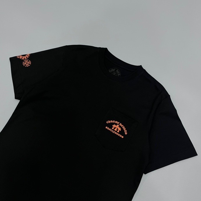 1:1 quality version Orange Triple Cross Hollywood Print Pocket T-Shirt 2 colors 29093909