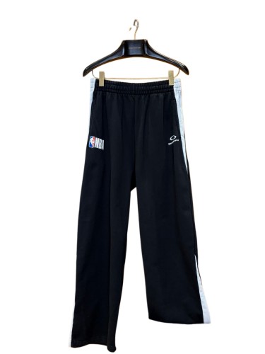1:1 quality version NBA Co-branded Embroidered Side Stripe Spliced Sweatpants 29093616