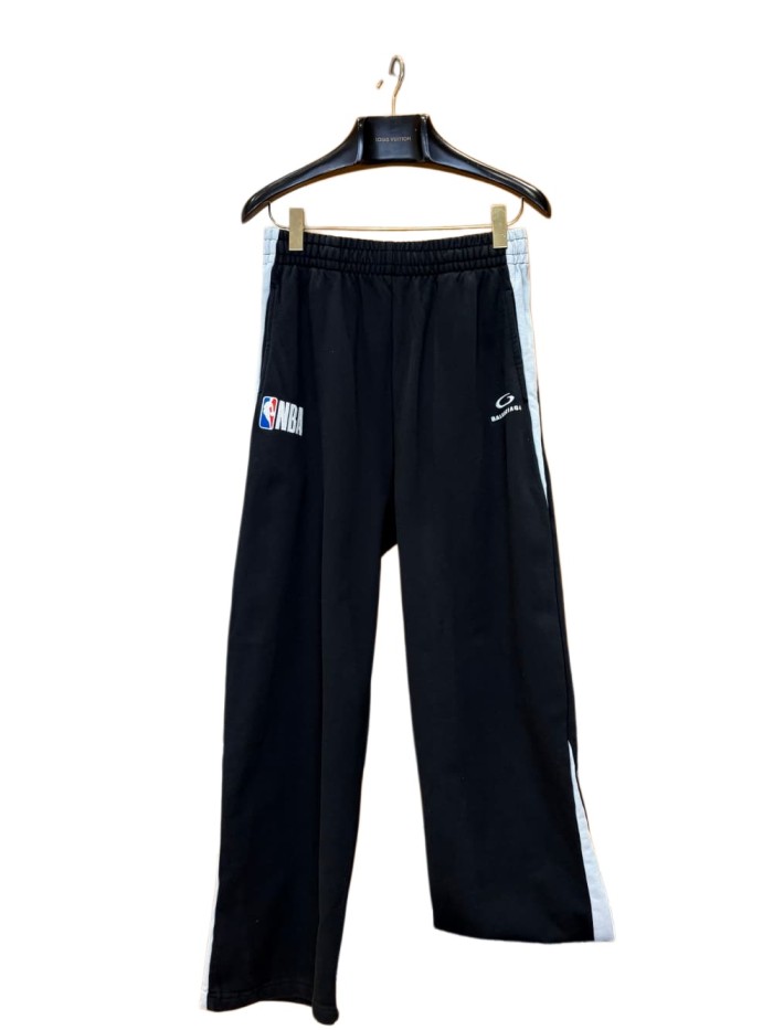 1:1 quality version NBA Co-branded Embroidered Side Stripe Spliced Sweatpants 29093616