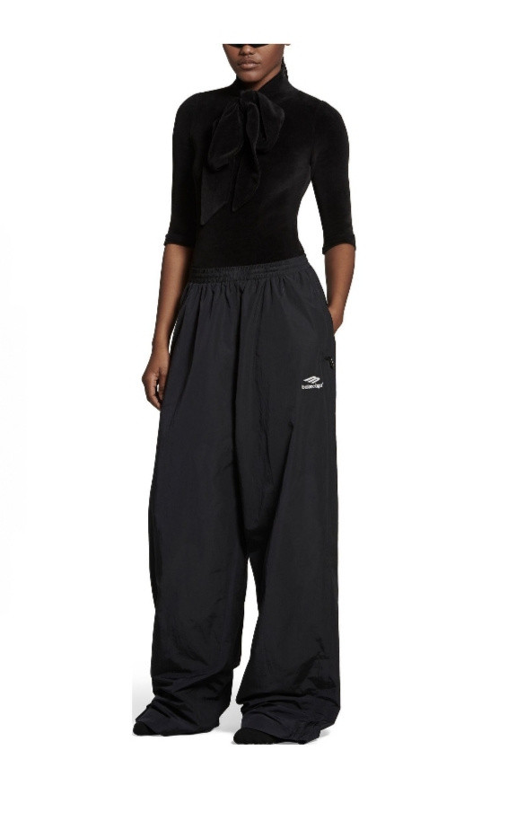 1:1 quality version Logo Embroidered Drawstring Pants 29093613