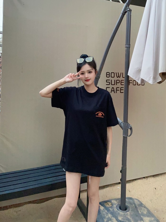 1:1 quality version Orange Triple Cross Hollywood Print Pocket T-Shirt 2 colors 29093909