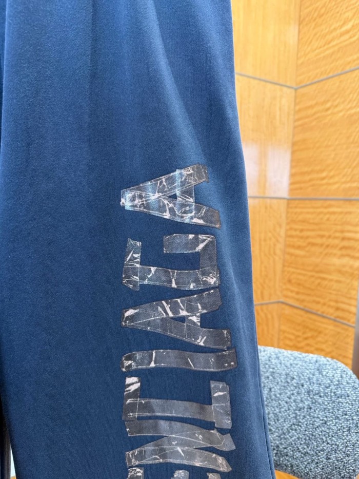 1:1 quality version Tape Letter Vintage Sweatpants 29093612