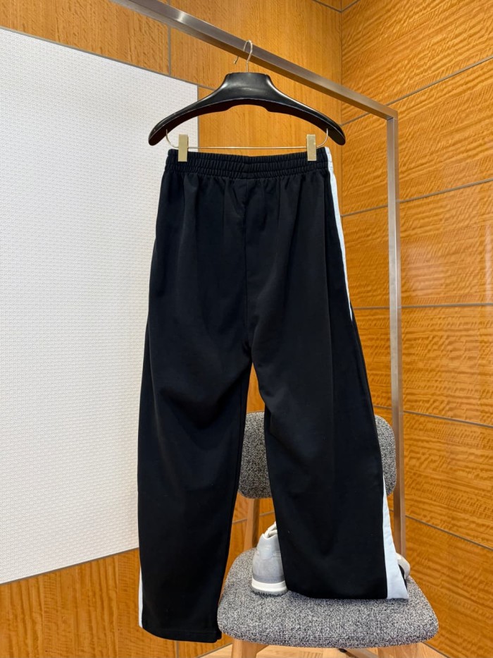 1:1 quality version NBA Co-branded Embroidered Side Stripe Spliced Sweatpants 29093616