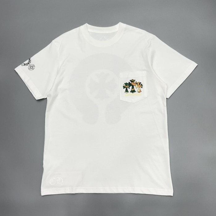1:1 quality version Camouflage Horseshoe Sanskrit Letter Full Sleeve Print T-Shirt 2 colors 29093953
