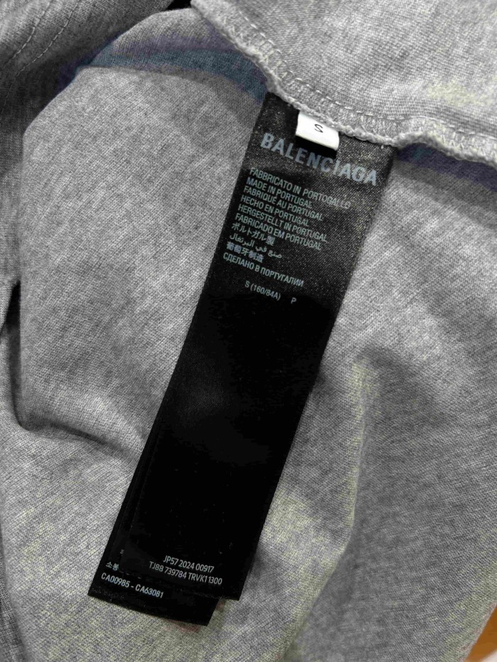 1:1 quality version White Patch Letter Tee 29093606