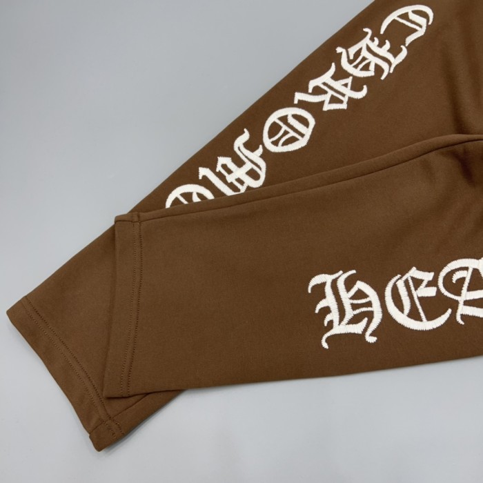 1:1 quality version Gothic Letter &  CH  Logo Print Straight Sweatpants 2 colors 29097785